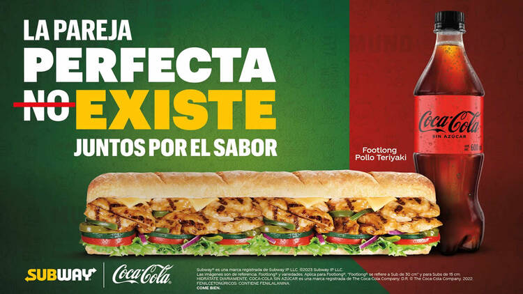 Subway Y Coca Cola En Alianza Presentan La Campa A La Pareja